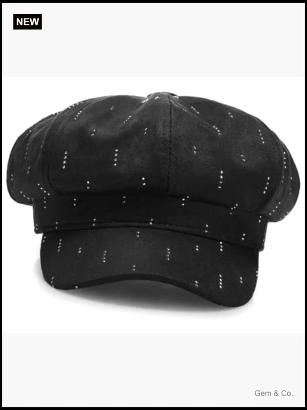 Classic Newsboy Beret Hat - Vintage Plaid Pattern, One Size Fits Most,